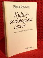 Kultursociologiska texter