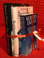 Bokpaket: 3 st Kerstin Ekman-b&ouml;cker