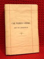 Carl Wilhelm Scheeles - Bref och anteckningar