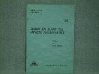 Sk&auml;nk en slant till nyaste nassepartiet!