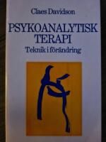 Psykoanalytisk terapi