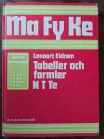 Tabeller och formler