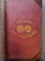 Philips' General Atlas of the World. A series of New and autentic maps engraved from original drawings, Compiled from National Surveys and the Works of Eminent Travellers and Explores. Edited by William Hughes, F.R.G.S accompanied by A Valuable Indez of Reference