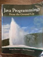 Java programming - from the ground up