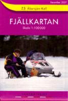 Åkersjön-Kall fjällkartan : 1:100000 Z5