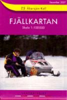 Åkersjön-Kall fjällkartan : 1:100000  Z5