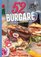 52 burgare och de godaste tillbeh&ouml;ren