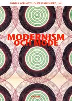 Modernism och mode