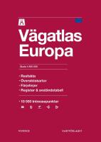 M V&auml;gatlas Europa Skala 1:800 000