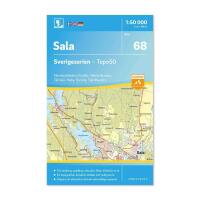 68 Sala Sverigeserien Topo50 : Skala 1:50 000