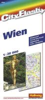 Wien City Flash Hallwag stadskarta : 1:20000