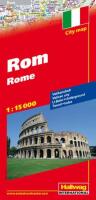 Rom Hallwag stadskarta : 1:15000