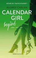 Calendar Girl. Beg&auml;rd : april, maj, juni