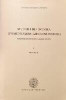 Studier i den svenska livsmedelskonsumtionens historia. Hospitalhjonens livsmedelskonsumtion 1621-1872. With a Summary in English.