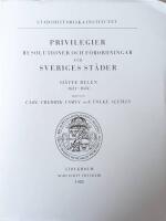 Privilegier, resolutioner och f&ouml;rordningar f&ouml;r Sveriges st&auml;der, Sj&auml;tte delen (1621-1632)