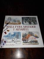 M&aring;la fyra &aring;rstider i akvarell