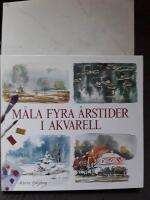 M&aring;la fyra &aring;rstider i akvarell