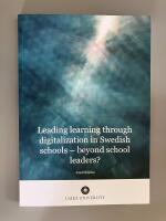 Leading learning through digitalization in Swedish schools - beyond school leaders?