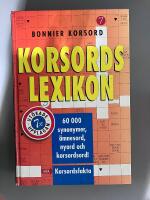 Bonnier korsords korsordslexikon :b [60 000 synonymer, &auml;mnesord, nyord och korsord! : korsordsfakta]