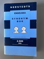Norstedts engelska synonymbok : 2500 ord
