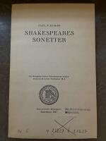 Shakespeares Sonetter