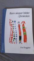 Barn skapar bilder i f&ouml;rskolan