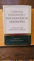 Clinical handbook of psychological disorders - a step-by-step treatment man