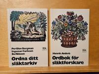 Ordna ditt sl&auml;ktarkiv + Ordbok f&ouml;r sl&auml;ktforskare + R&auml;ttshistoria f&ouml;r sl&auml;ktforskare
