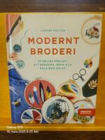 Modernt broderi : 20 roliga projekt att brodera, b&auml;ra och dela med sig av