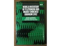 World inventory of plutonium and highly enriched uranium, 1992
