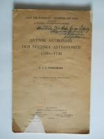 Svensk astronomi och svenska astronomer 1700-1730