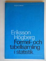 Formel- och tabellsamling i statistik