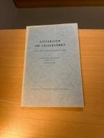 Litteratur om V&auml;stern&auml;rke Edsbergs h&auml;rad och socknarna Hackvad och Kr&auml;klinge F&ouml;rteckning &ouml;ver hembygdslitteratur uppr&auml;ttad 19950