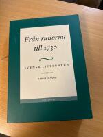 Svensk litteratur 1 - Fr&aring;n runorna till 1730