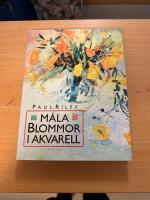 M&aring;la blommor i akvarell
