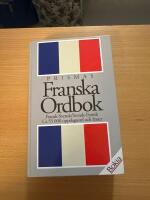 Prismas franska ordbok : fransk-svensk del, svensk-fransk del, oregelbundna verb