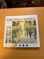 B&ouml;rja m&aring;la i akvarell