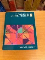 Elementary linear algebra