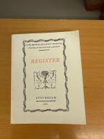 Register Carl Michael Bellmans skrifter XX