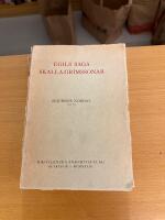 &Iacute;slenzk fornrit ll. Bindi Egils saga Skalla-Gr&iacute;mssonar