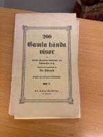 200 k&auml;nda visor om k&auml;rlek dryckjom bev&auml;rings- och sj&ouml;mansliv  m.m. H&auml;fte 2