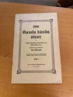200 k&auml;nda visor om k&auml;rlek dryckjom bev&auml;rings- och sj&ouml;mansliv m.m. H&auml;fte 8