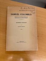 Samuel Columbus Bidrag till k&auml;nnedomen om hans levnad och f&ouml;rfattarskap 