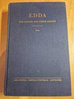 Edda die lider des codex regius nebst verwandten denkm&auml;lern