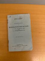 Artilleriet Bilagsh&auml;fte till soldatinstruktion 1 7cm Materiel M/02 2 Luftv&auml;rnanordning M/17 1920 &aring;rs upplaga 