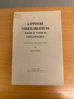 Lappische Verbalableitung dargestellt auf Grundlage des Pitelappischen Inaugural-Dissertation 