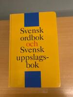 Svensk ordbok och svensk uppslagsbok