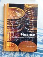 Finance : markets, instruments & investments