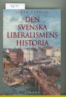 Den svenska liberalismens historia