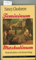 Chodorow/Femininum-maskulinum